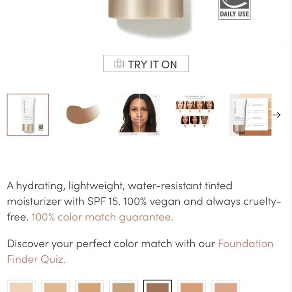 Jane iredale Dark Dream Tint and PureBronze Matt Bronzer. NWT.
